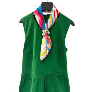 NWT SILKLETTE Alignment 100% Fine Silk Kerchief Scarf MULTICOLOR